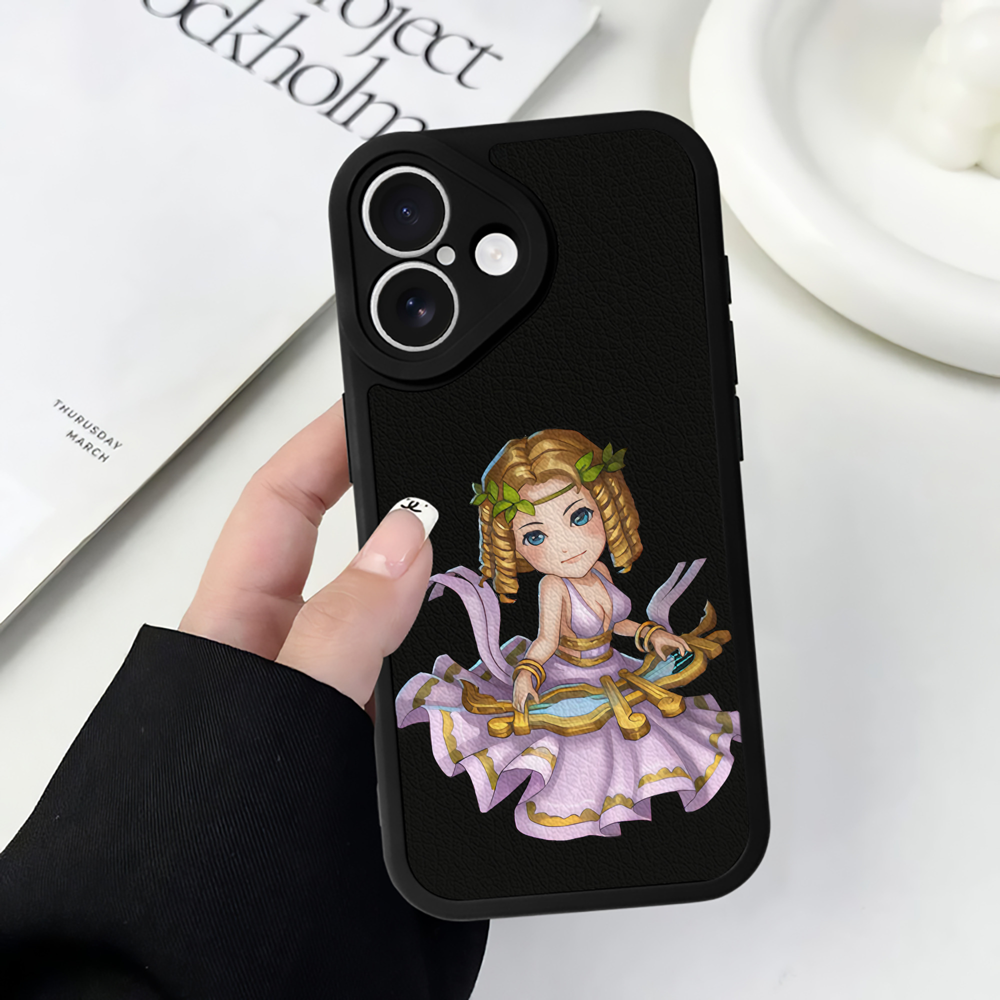 リーグ・オブ・レジェンド League of Legends LOL 【iPhone 16シリーズ対応】シリコンスマホケース（レザー調） 材質：シリコン